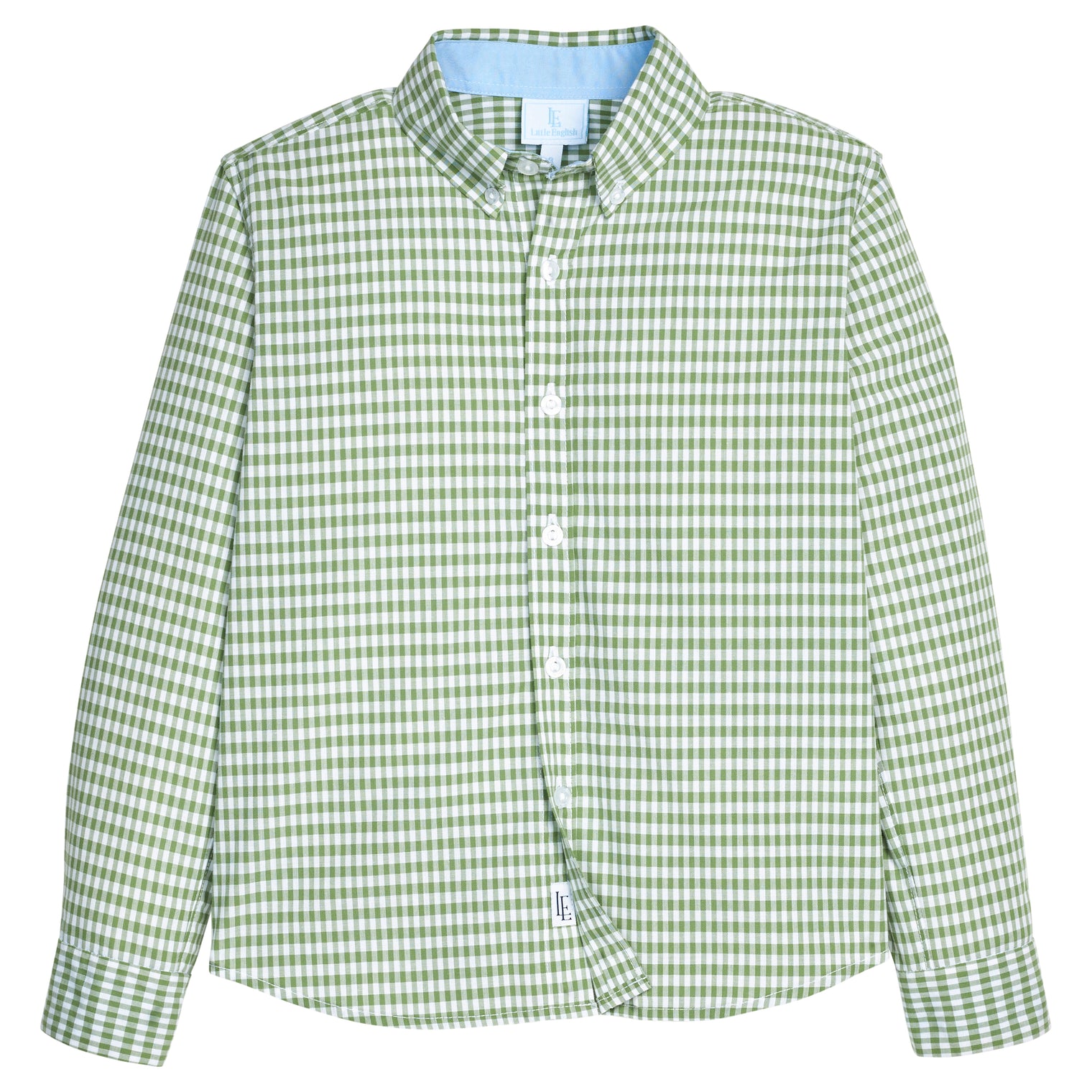 Button Down Shirt - Watercress Gingham
