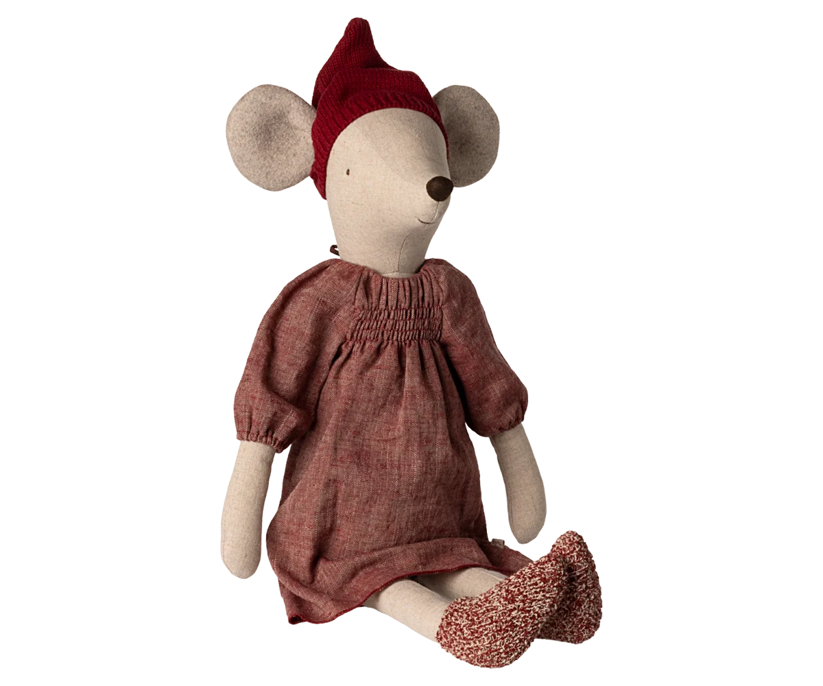 Maileg Christmas Mouse Maxi Girl