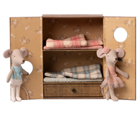 Ballet Mice In Dance Studio, Litttle Sister & Brother