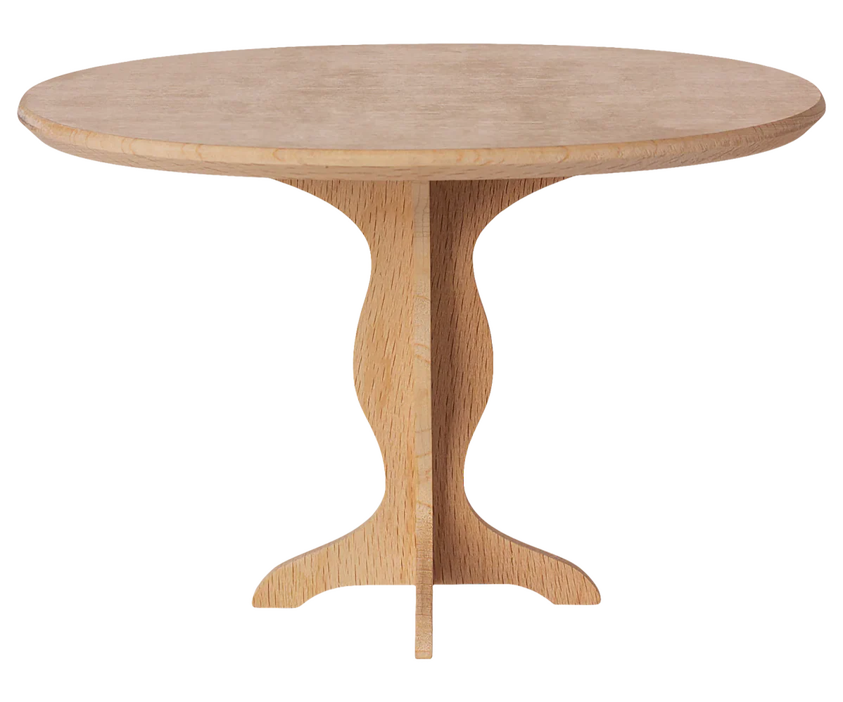 Oval Table, Mini - Nature