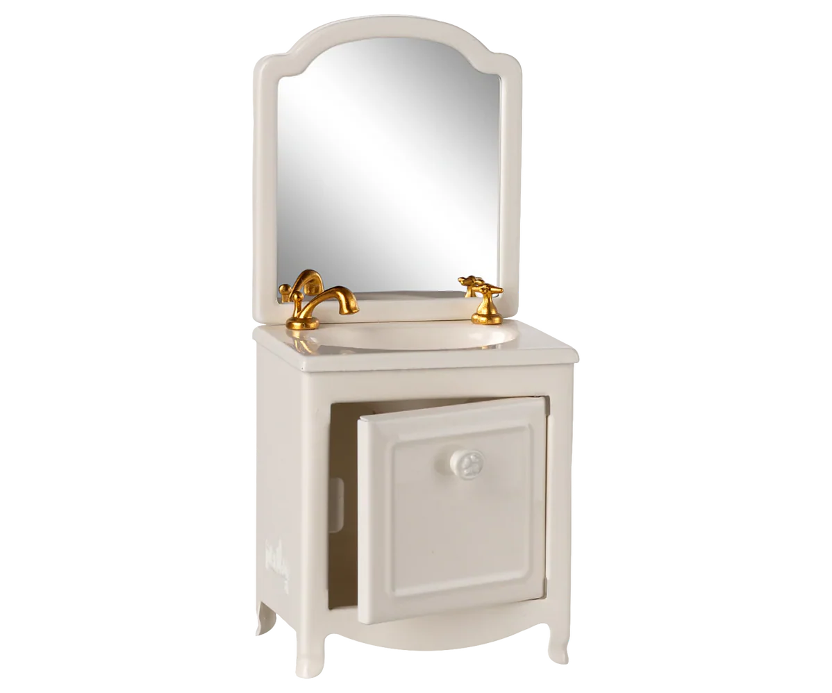 Mouse Sink Dresser - Off White