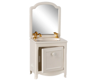 Mouse Sink Dresser - Off White