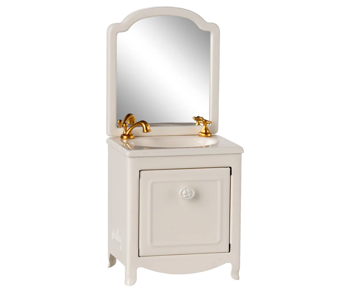Mouse Sink Dresser - Off White