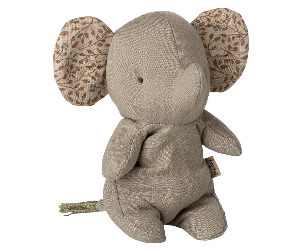 Safari Friends Mini Elephant - Iron Grey