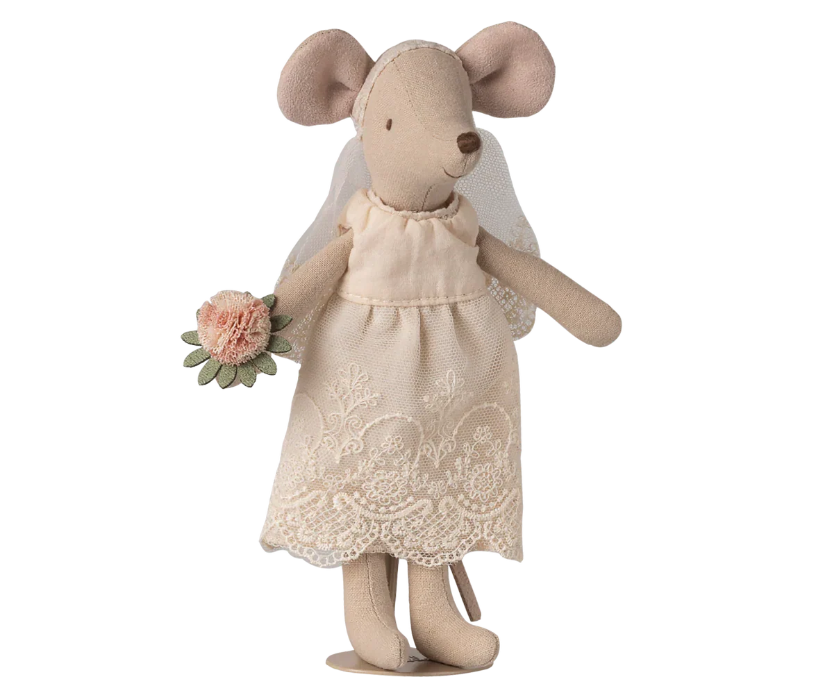 Maileg Wedding Mice Couple In Box-Mum and Dad