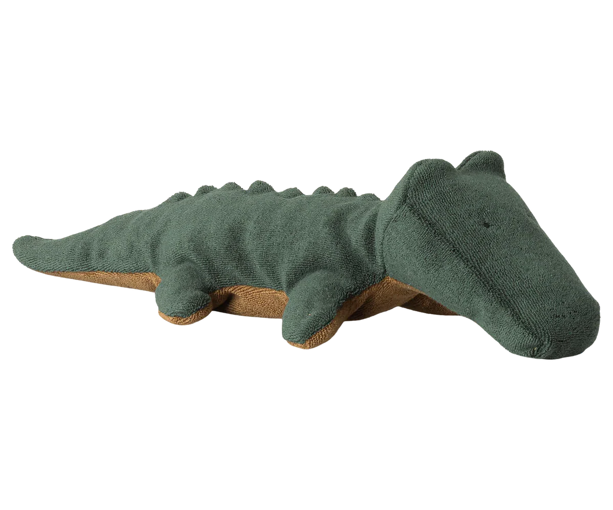 Maileg Safari Friends, Crocodile, Small Forest Green