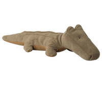 Maileg Safari Friends,Crocodile, Medium- Olive Green