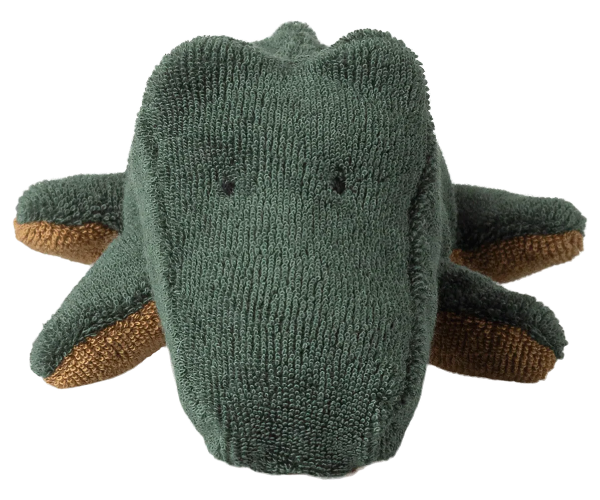 Maileg Safari Friends, Crocodile, Mini- Forest Green