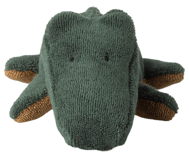 Maileg Safari Friends, Crocodile, Mini- Forest Green