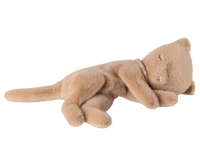 Small Sleeping Kitten - Cream Peach