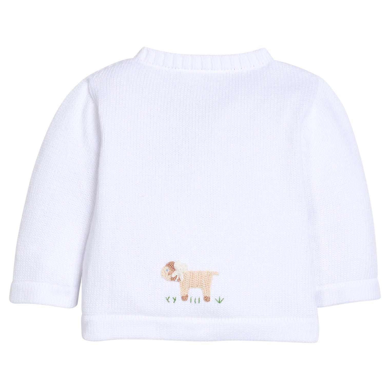 Little English Crochet Cardigan - Sheep