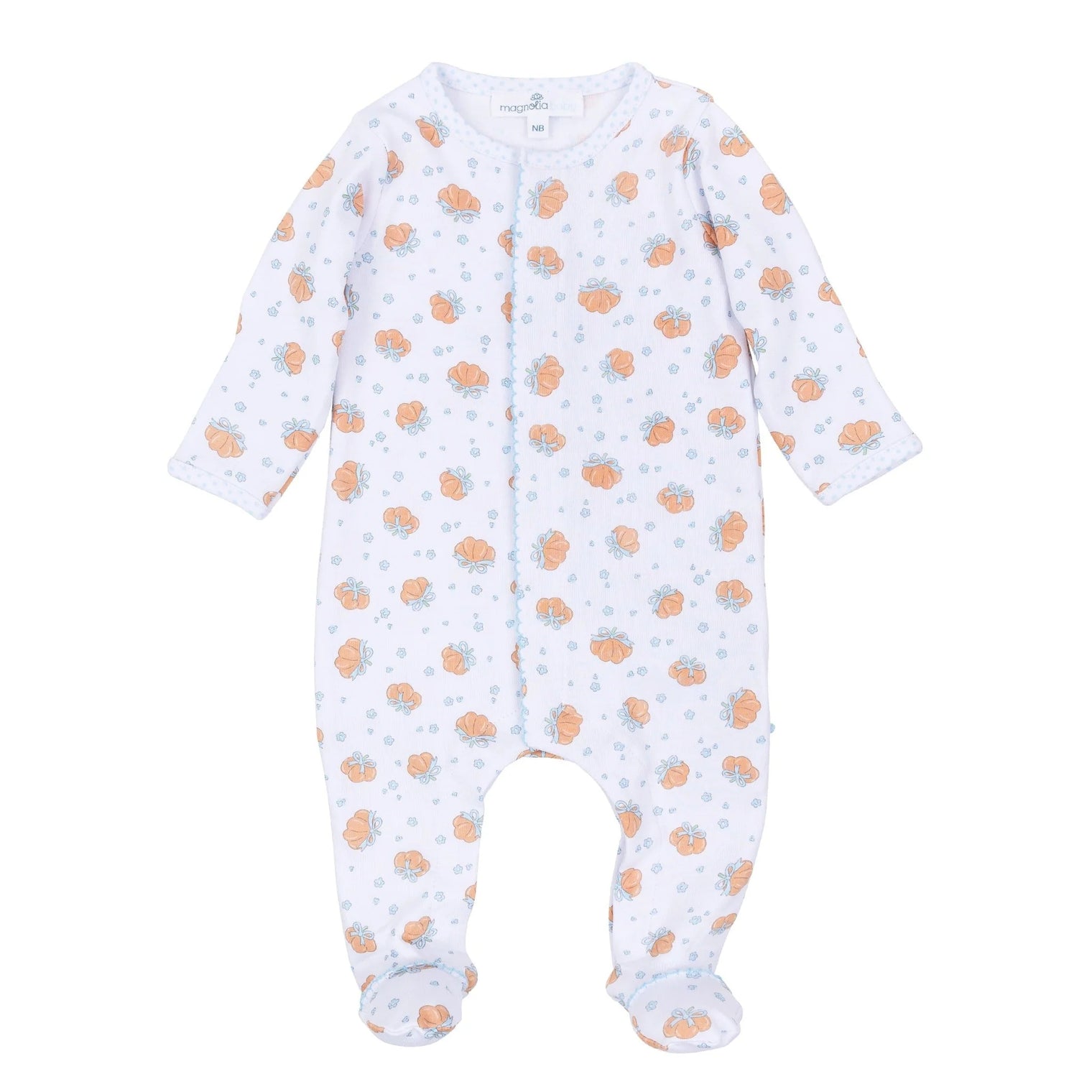 Prettiest in the Patch Print Ruffle Footie