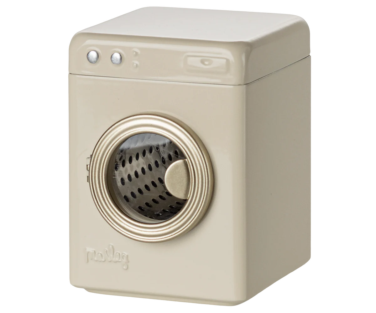 Maileg Mouse Washing Machine - Off White