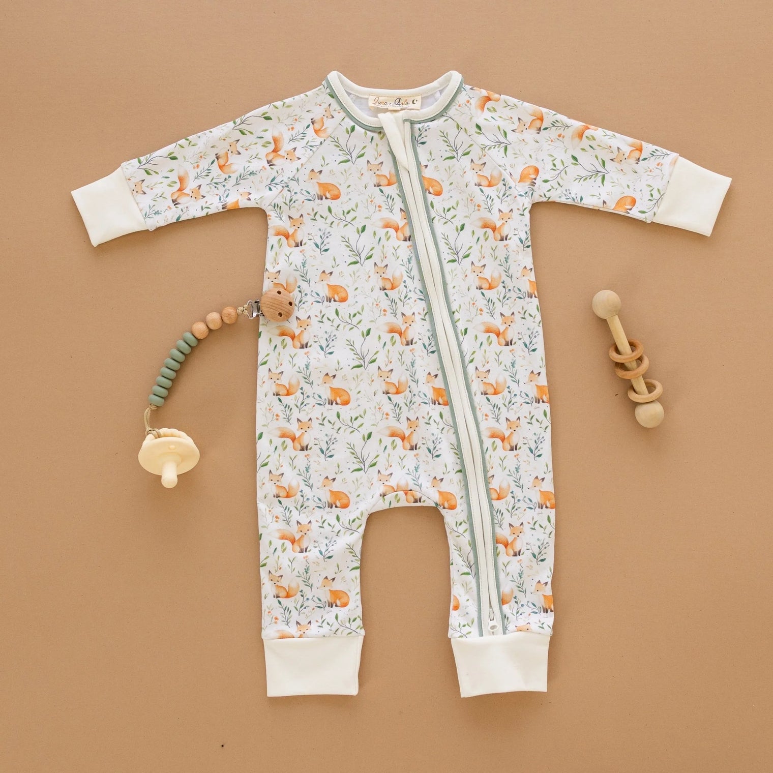 Fox Tales Zip Playsuit