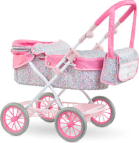 Corolle BB 14" & 17" & 20" Carriage - Bright Pink Floral