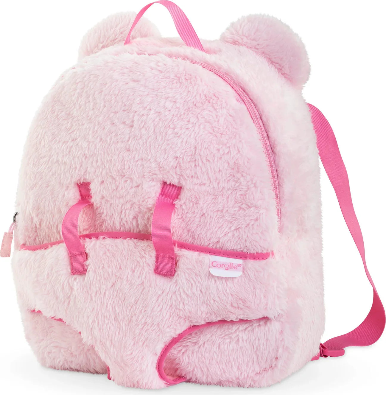 Corolle Plush Backpack Baby Doll- 12"