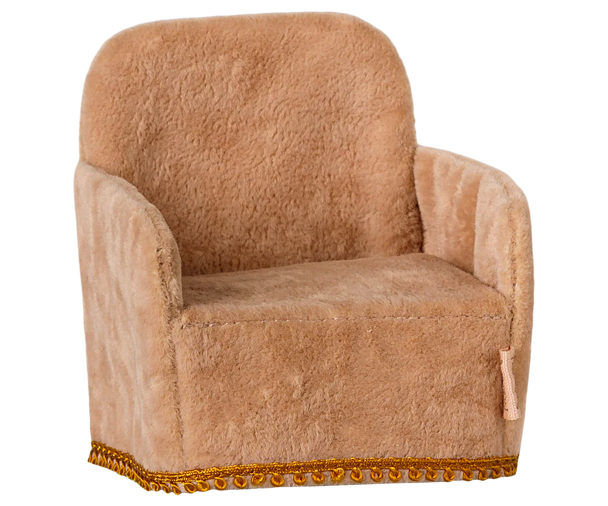 Maileg Folding Chair - Powder