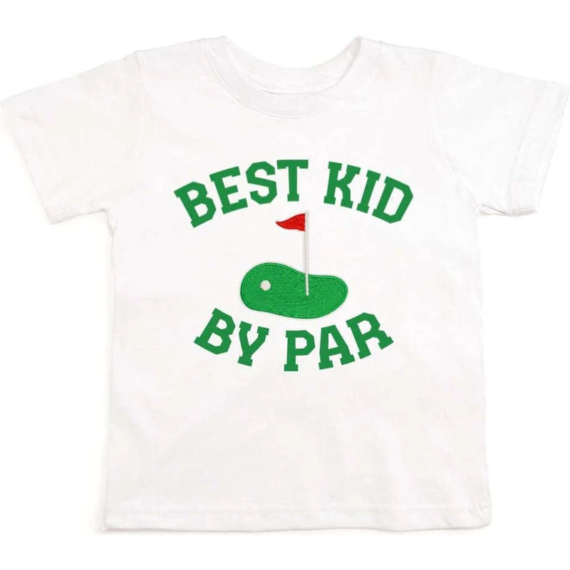 Best Kid By Par Patch Short Sleeve T-shirt