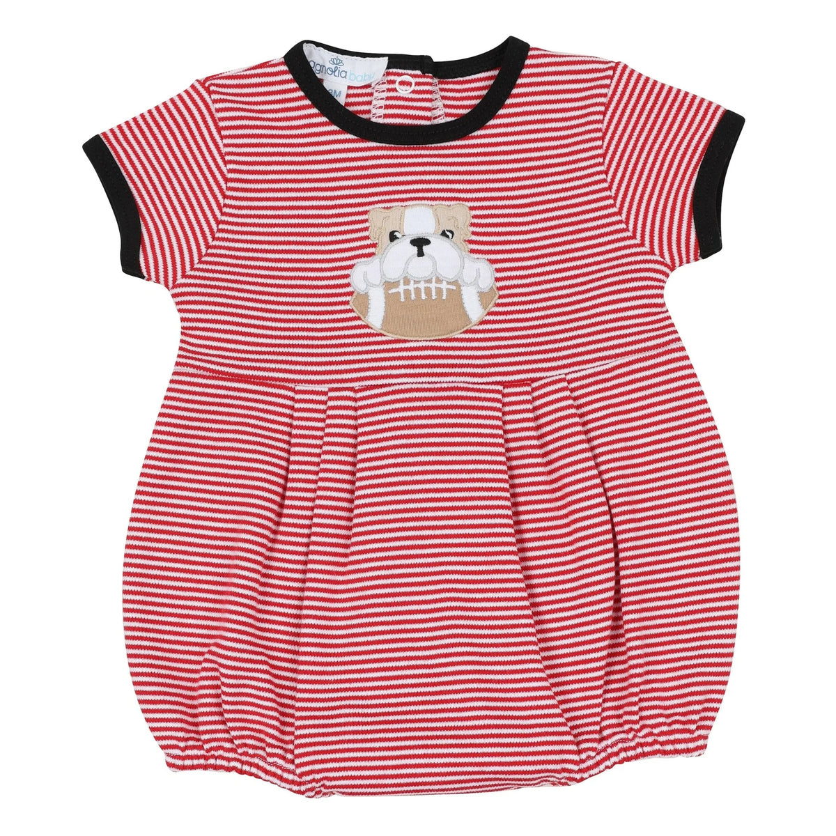 Bulldog Pride Appliqué Bubble