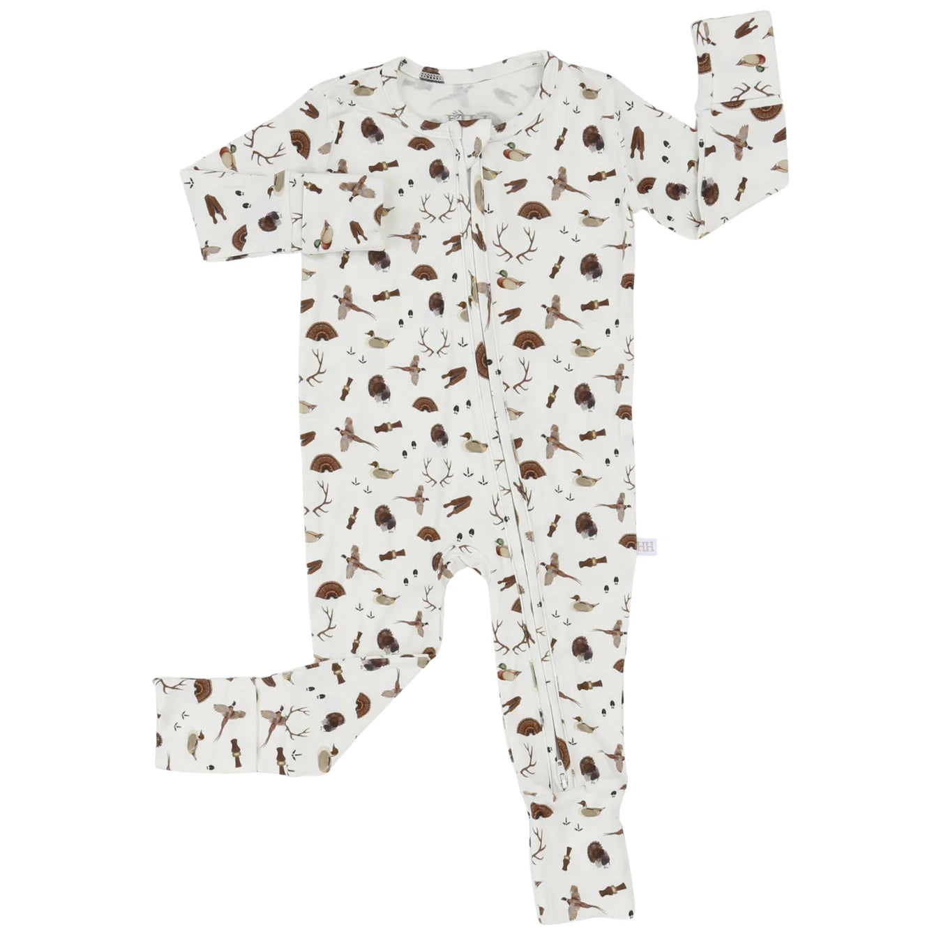 The Outdoors Double Zipper Romper