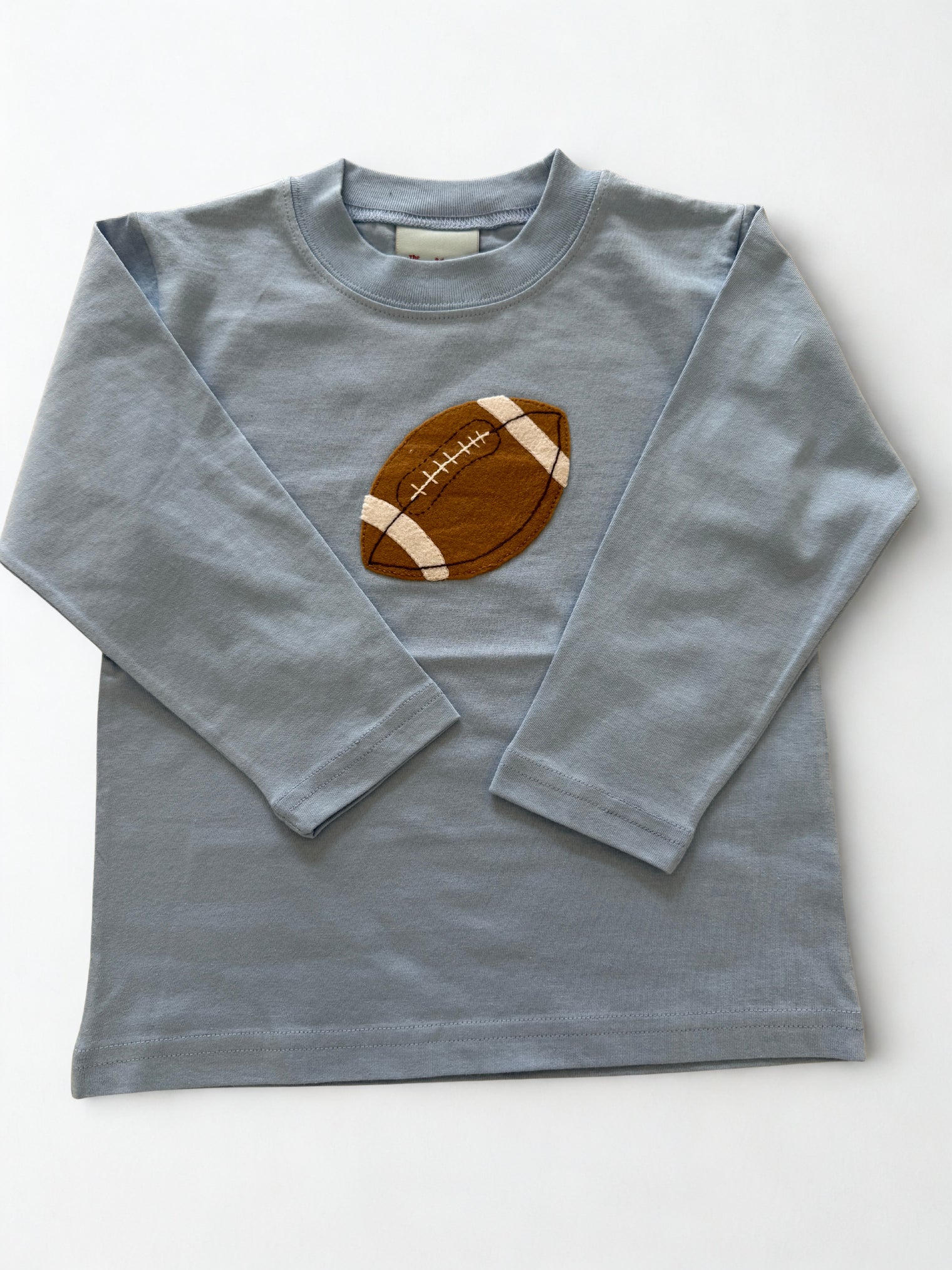Light Blue T-Shirt with Football