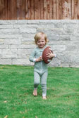 Parker Boys'Zipper Pajama-Football