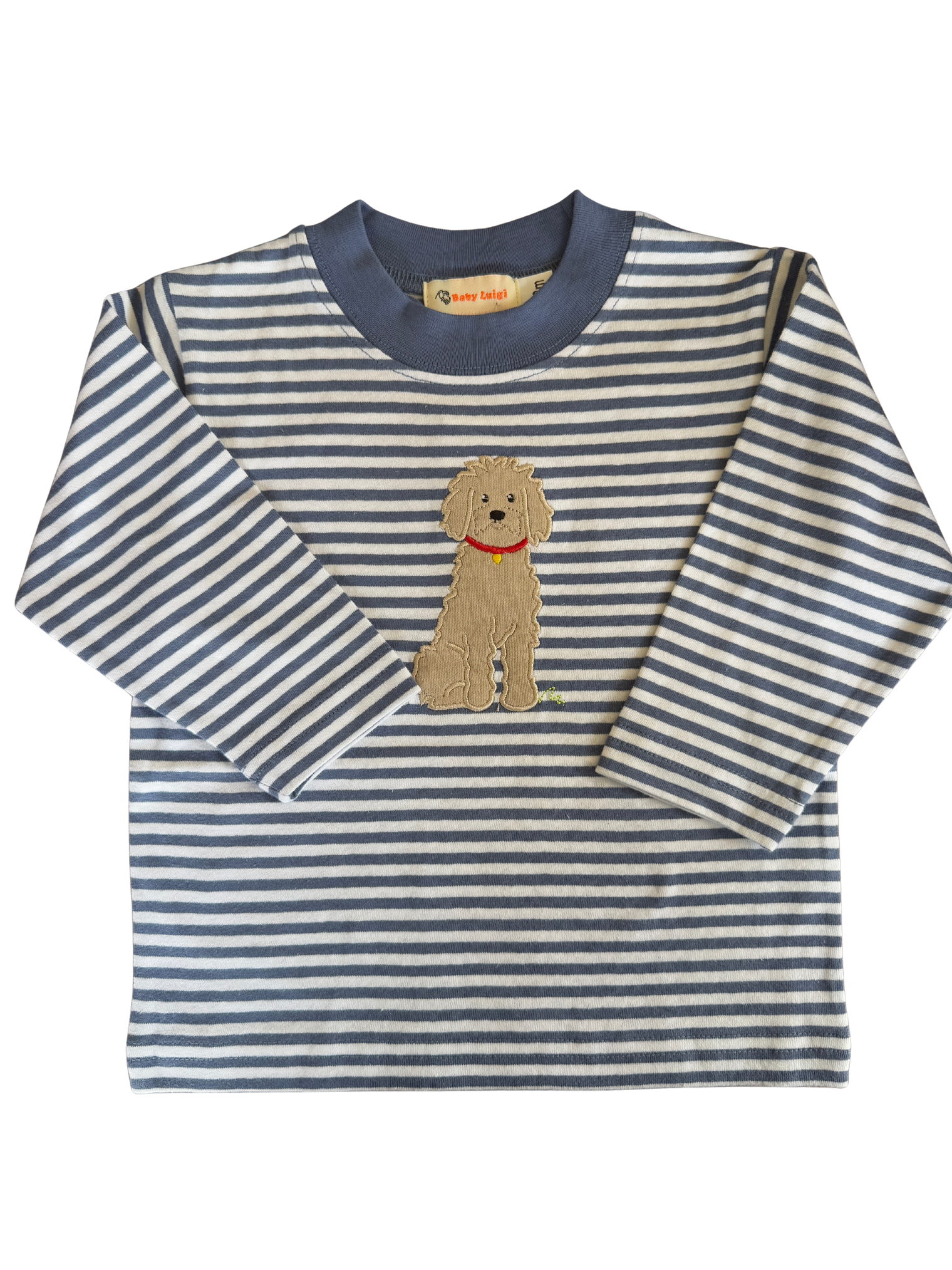 Boys LS Stripe T-Shirt - Doodle Sitting