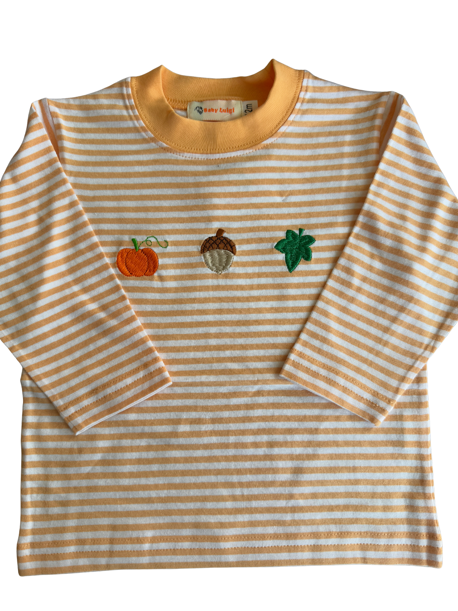 Boys Striped LS T-Shirt - Three Fall Icons