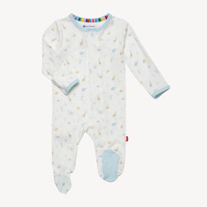 Magnetic Me - Blue Little Bitty Pretty One Footie