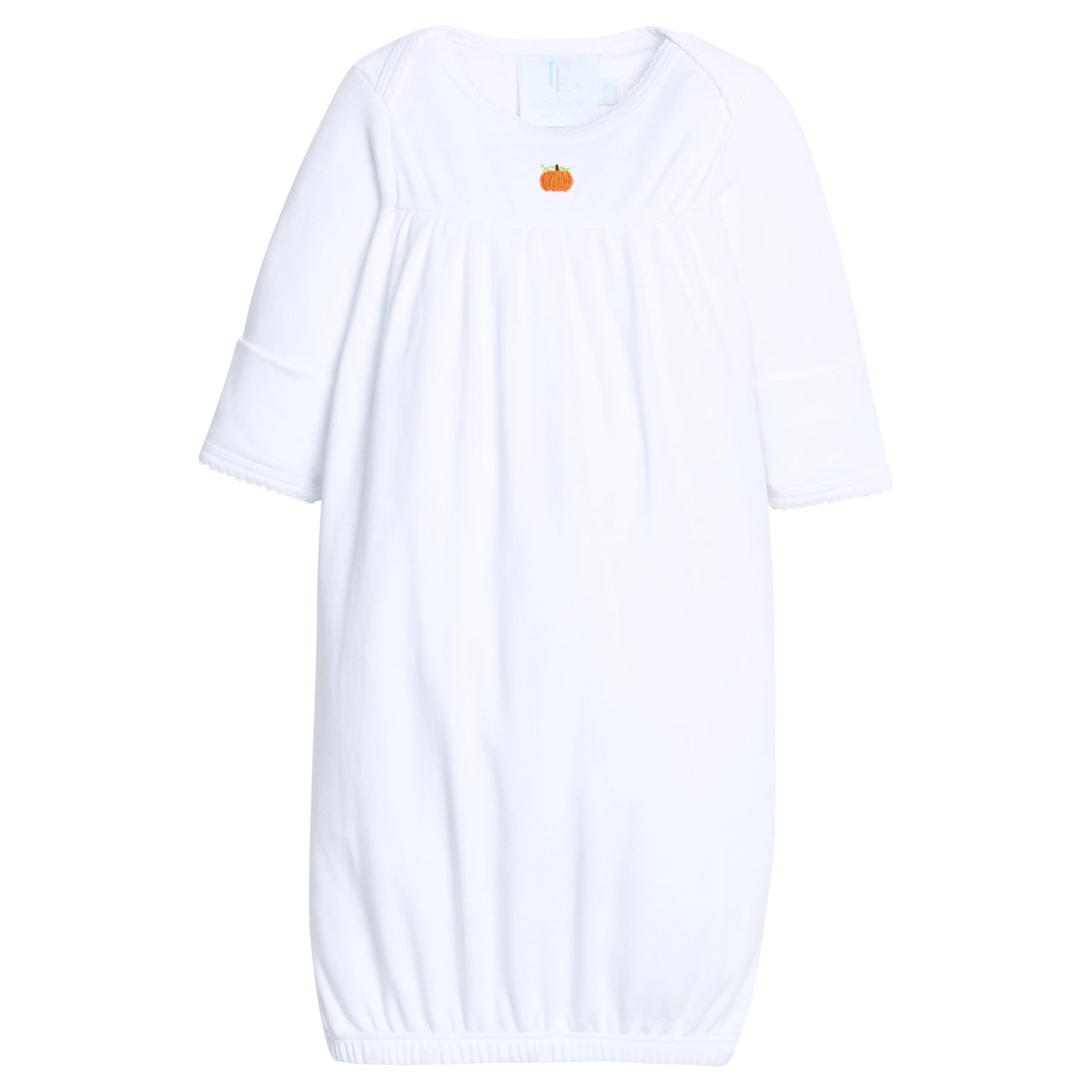 Pinpoint Gown - Pumpkin