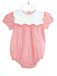 Green Scalloped Bib Bubble