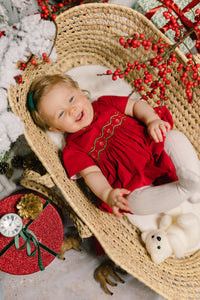 Stella Red Corduroy Bubble