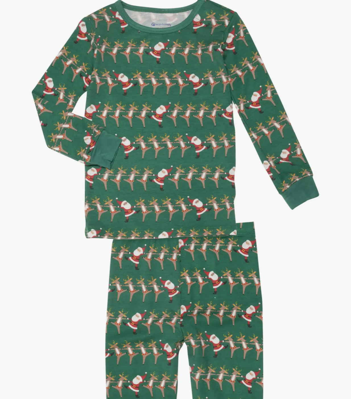 Christmas Can Can Two Piece Pajama Set - Magnetic Me