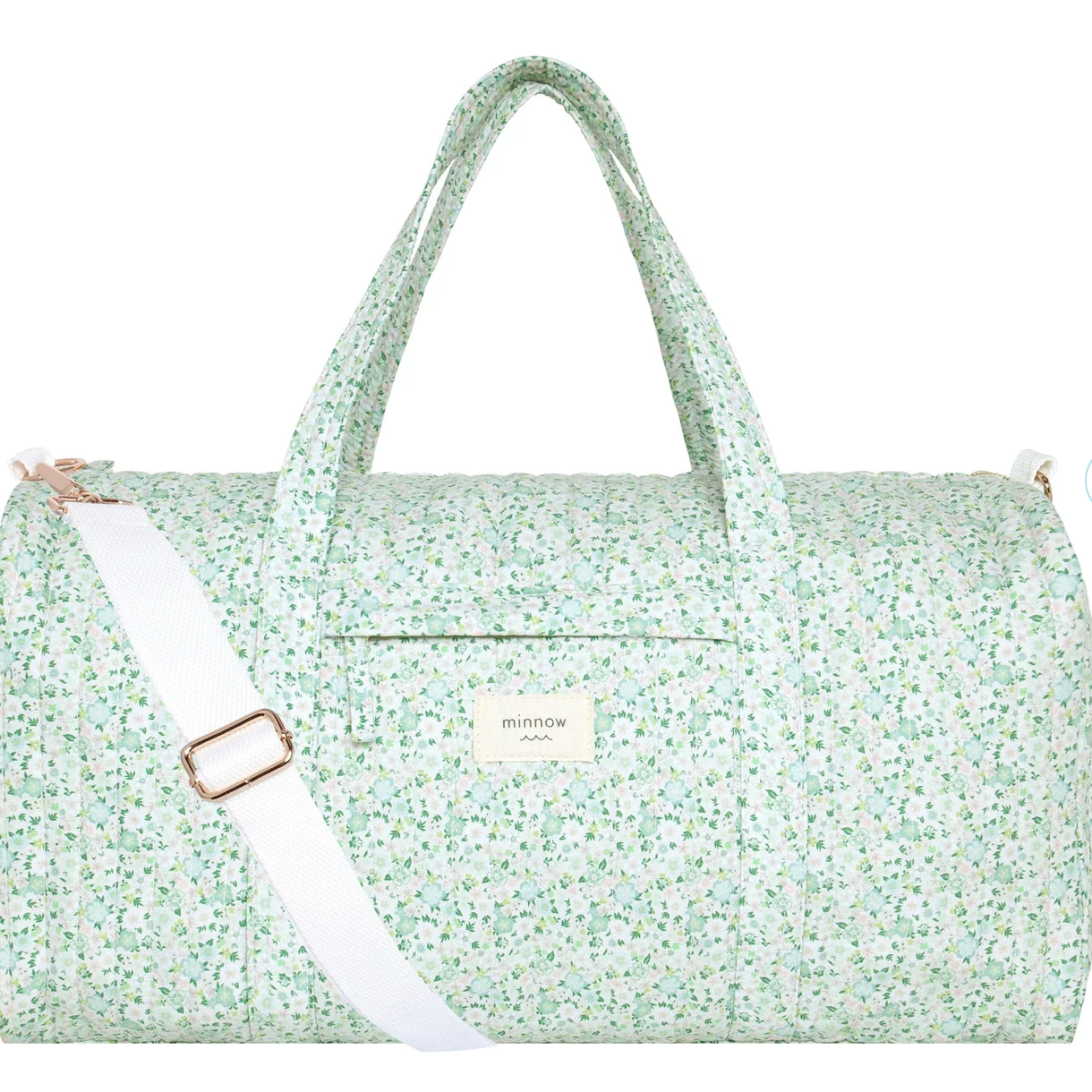 Sea Marsh Floral Weekender Bag