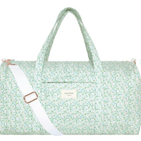 Sea Marsh Floral Weekender Bag