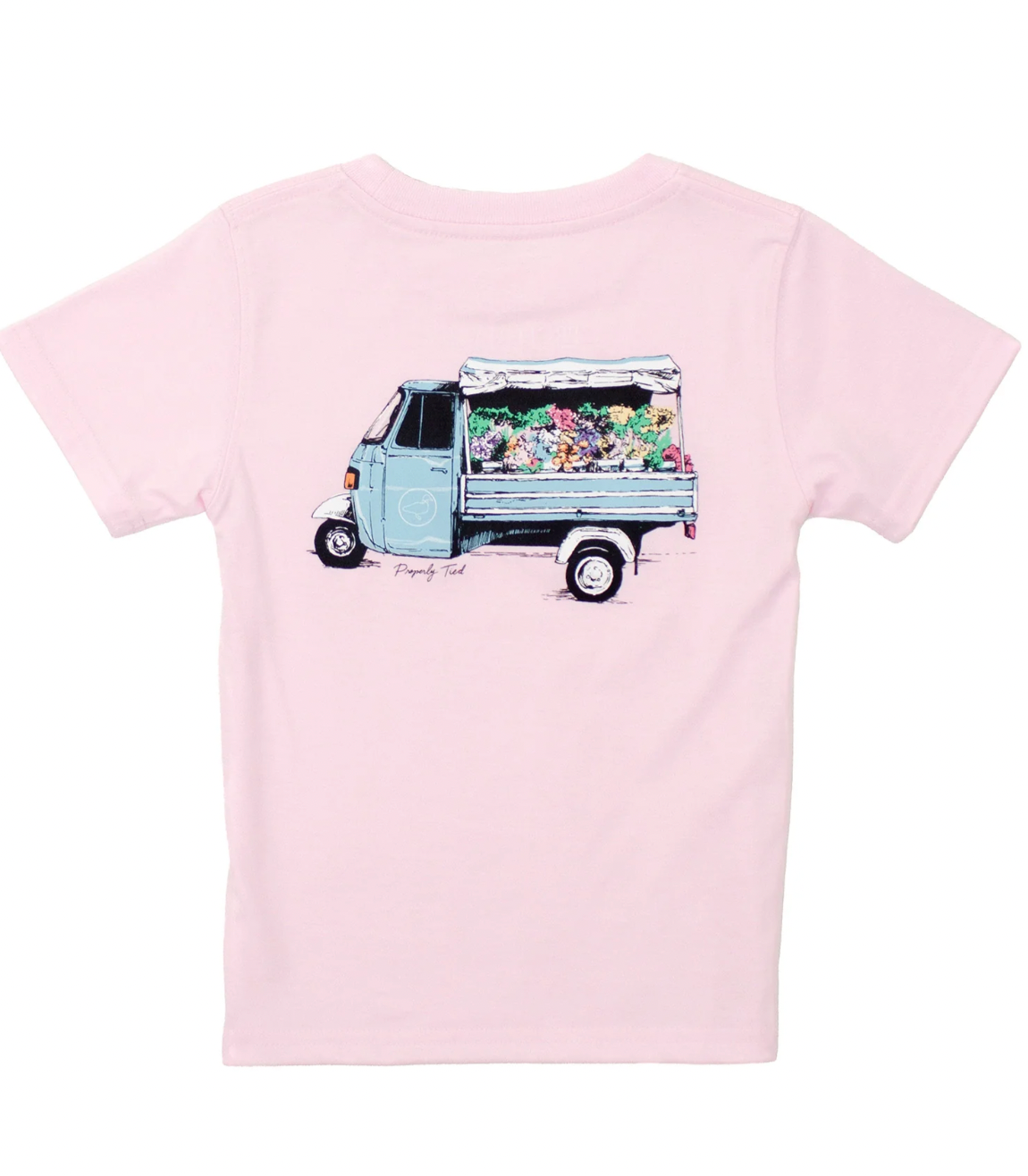 Girls Fresh Florals Shirt Rose