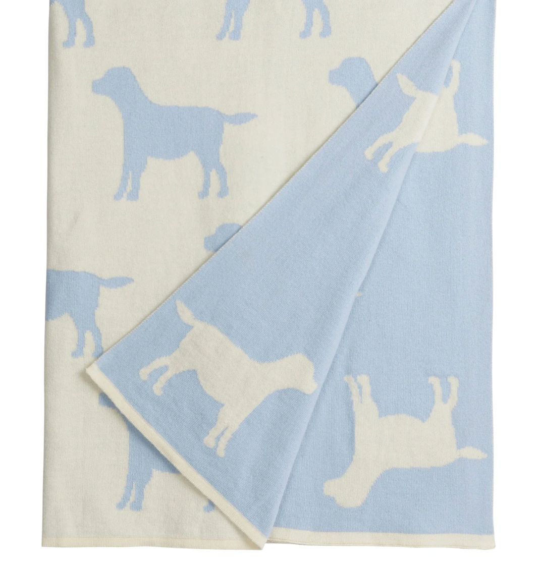 Nursery Blanket - Blue Lab