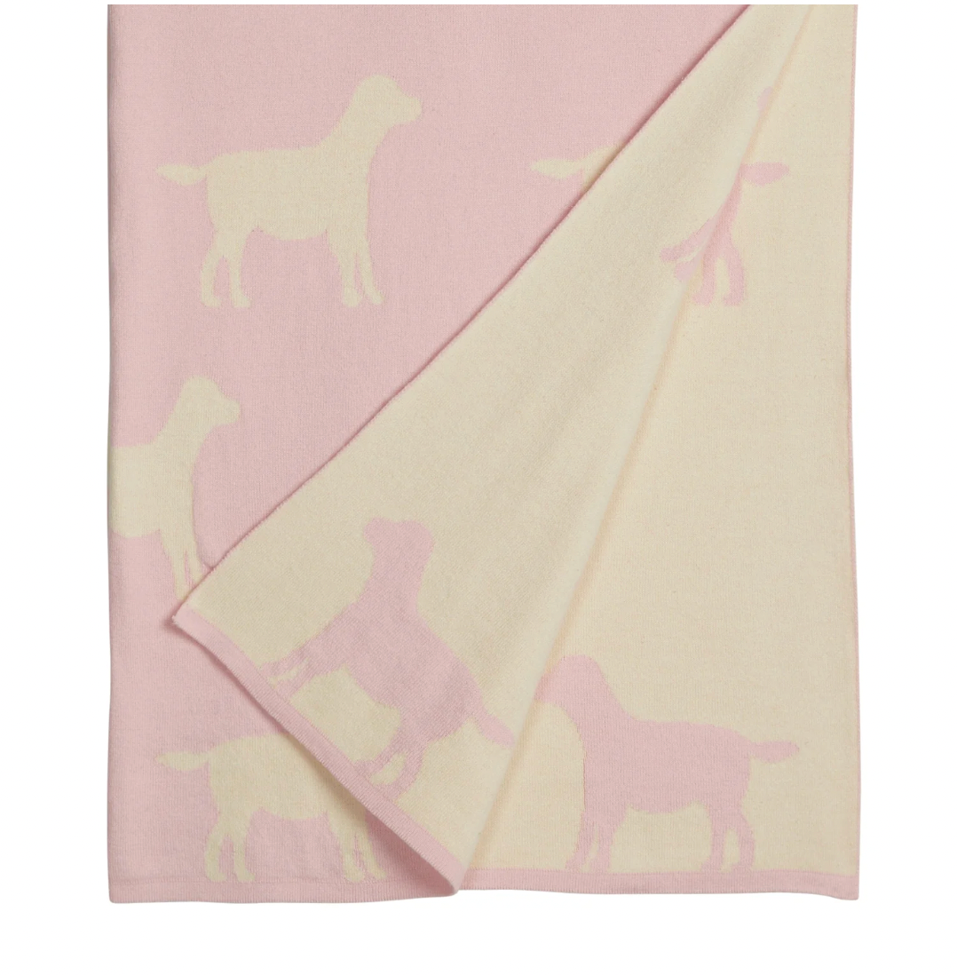 Nursery Blanket - Pink Lab