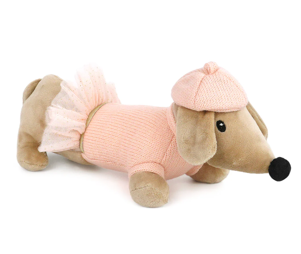 Mon Cheri French Dog Plush Toy