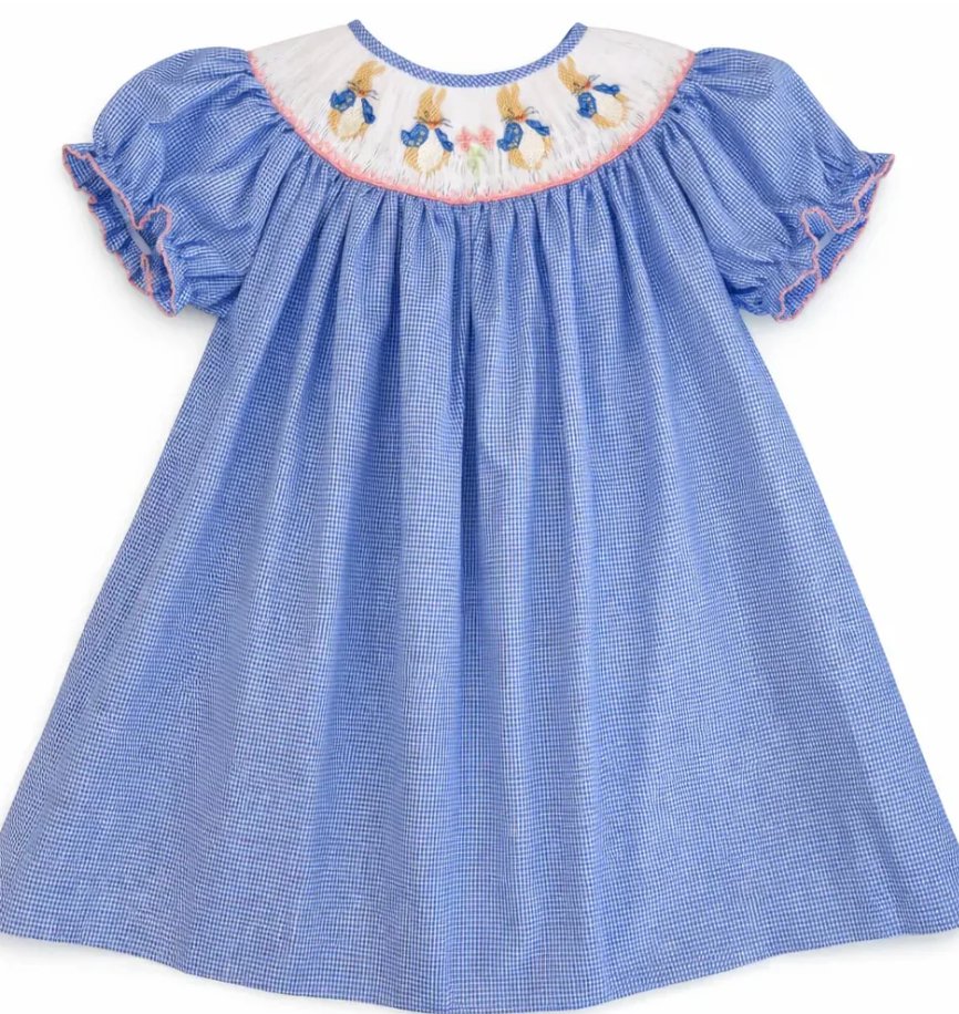 Peter Rabbit Smocked Bishop Dress