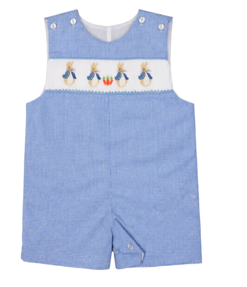 Peter Rabbit Smocked Shortall
