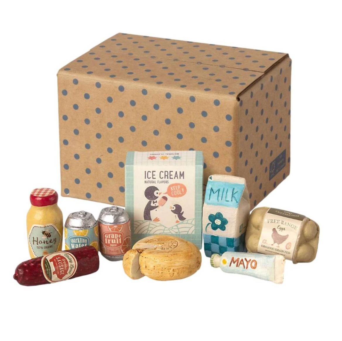 Miniature Grocery Box