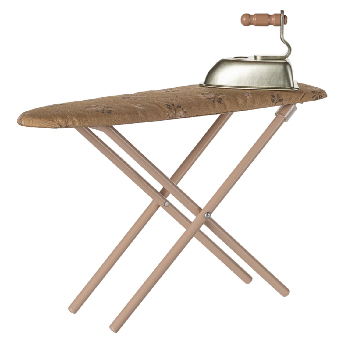 Iron & Ironing Board, Miniature - Powder