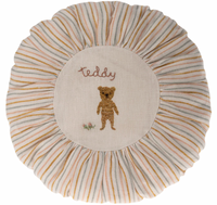 Round Small Cushion - Teddy Striped