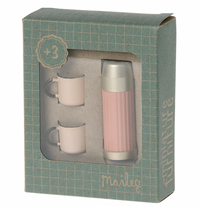 Thermos & Cup Coral