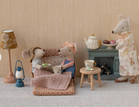 Mouse Vintage Lantern Blue