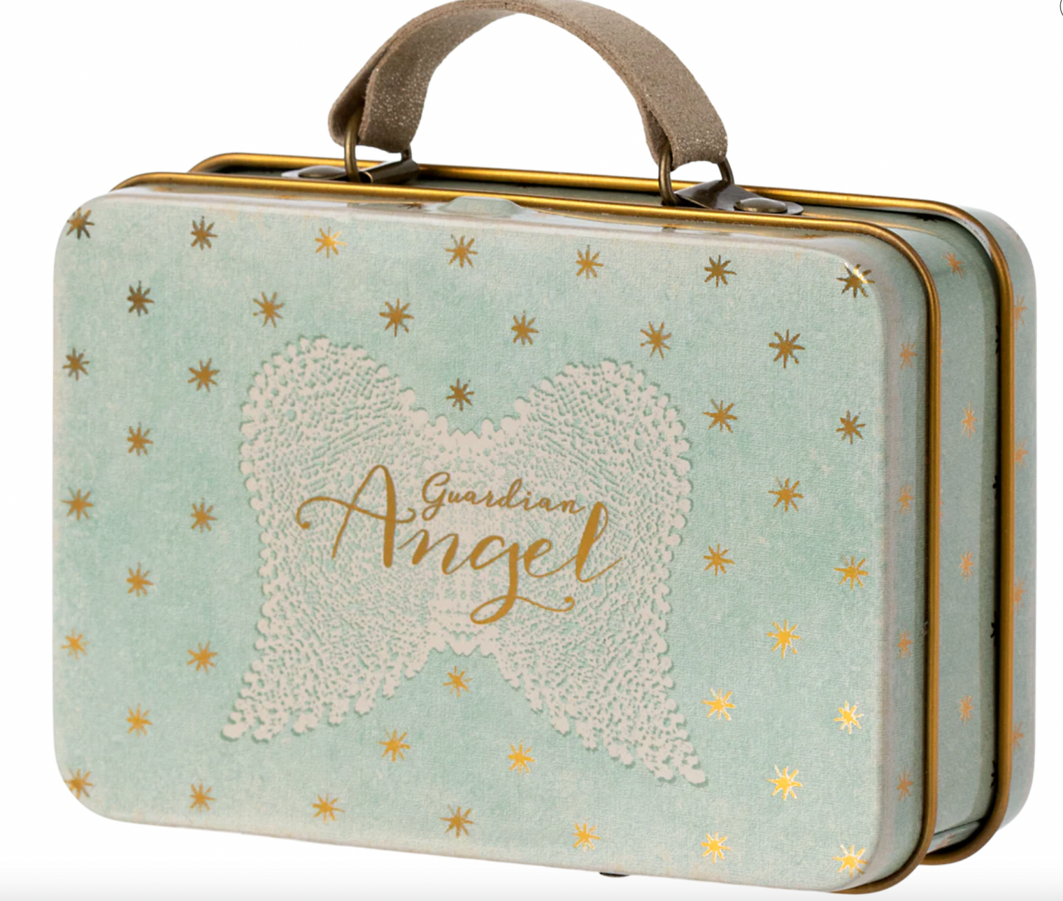 Metal Suitcase Angel