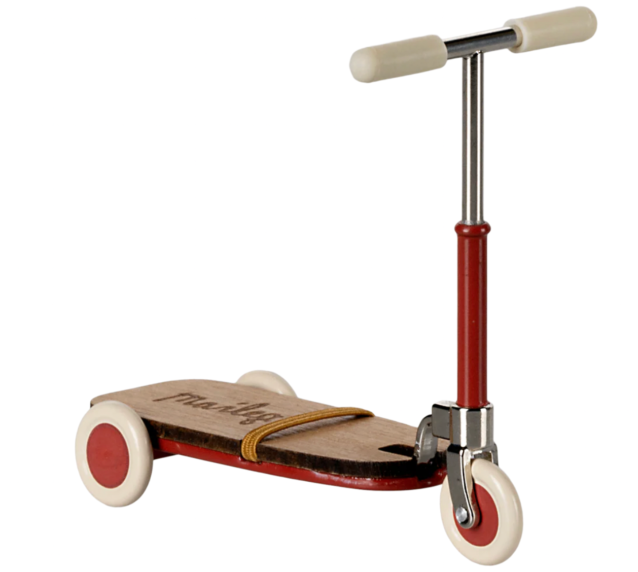 Maileg Mouse, Kickboard- Red