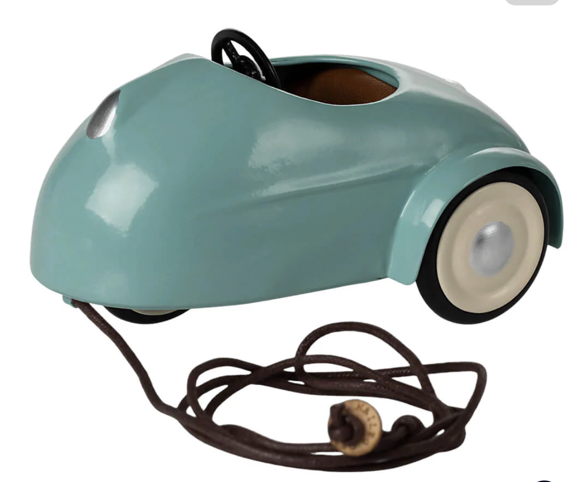 Maileg Car, Mouse Size- Light Blue