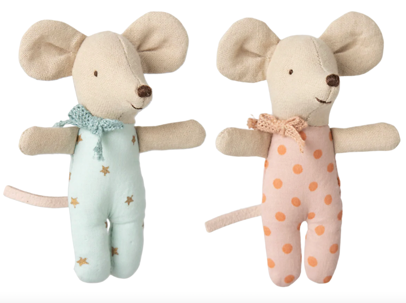 Maileg Twins, Baby Mice In A Matchbox